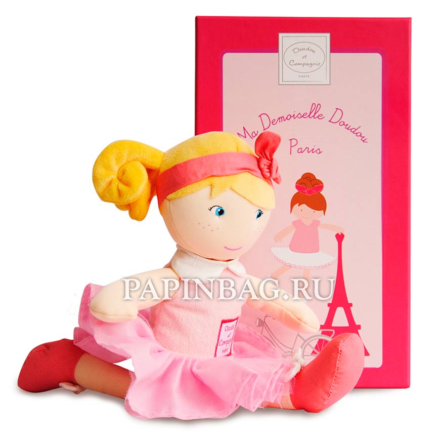 Луиза-балерина из коллекции мягких кукол "Les Demoiselles Paris"