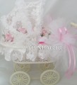 Baby-букет из детской одежды Дюймовочка (в коляске) для девочки - фото 2